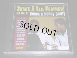 画像1: JAMES & BOBBY PURIFY - SHAKEW A TAIL FEATHER ! THE BEST OF / 2002 US SEALED CD  