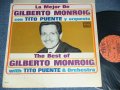 GILBERTO MONROIG  con TITO PUENTE y ORCHESTRA  - THE BEST OF / 19??  US ORIGINAL MONO Used LP 