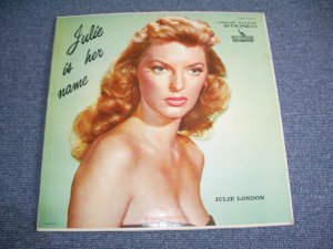 画像1: JULIE LONDON - JULIE IS HER NAME ( DEBUT ALBUM /RARE CREDIT "STEREO" Logo on FRONT COVER Version / VG+++/VG+++ ) / / 1960 US STEREO ORIGINAL LP