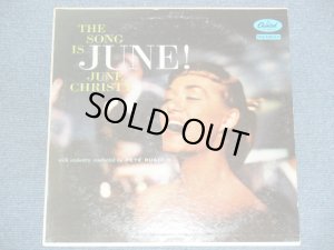 画像1: JUNE CHRISTY - THE SONG IS JUNE! / 1959 US ORIGINAL MONO LP 