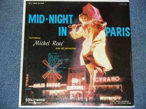 画像1: MICHEL RENE and HIS ORCHESTRA - MID-NIGHT IN PARIS / 1960's  US ORIGINAL Mono LP  