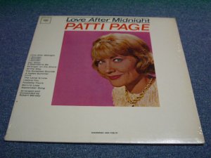 画像1: PATTI PAGE - LOVE AFTER MIDNIGHT ( MINT-/MINT-) /1964 US AMERICA ORIGINAL MONO Used  LP 