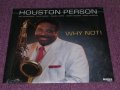 HOUSTON PERSON - WHY NOT! / US ORIGINAL SEALED LP