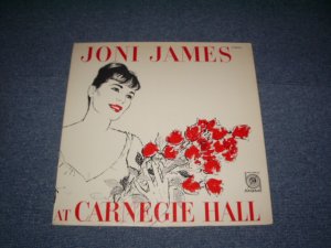 画像1: JONI JAMES - AT CARNEGIE HALL / 1959 US ORIGINAL Black Label  MONO LP