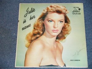 画像1: JULIE LONDON - JULIE IS HER NAME ( DEBUT ALBUM : Ex+/Ex++ ) / 1956 MONO 1st PRESS Turquoise Color LABEL LP Unglossy Jcaket 