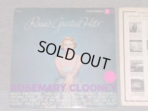 画像1: ROSEMARY CLOONEY - ROSIE'S GREATEST HITS / 1958 US ORIGINAL MONO LP 