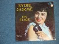 EYDIE GORME - ON STAGE ( Ex+/Ex++ Looks:Ex ) / 1959 US AMERICA  ORIGINAL  MONO  LP