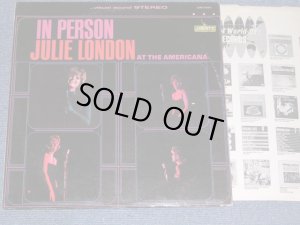 画像1: JULIE LONDON - IN PERSON AT THE AMERICANA ( Ex+/Ex+++ ) / 1964 US ORIGINAL STEREO LP
