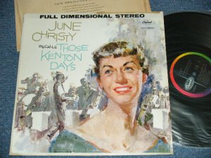 画像1: JUNE CHRISTY - RECALLS THOSE KENTON DAYS ( Ex,VG+++/Ex+++ ) / 1959 US ORIGINAL "CAPITOL " LOGO ON LEFT Label  STEREO  LP  