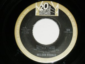 画像1: NELSON RIDDLE : TV Sound Track - BATMAN THEME  / 1960's  US ORIGINAL 7" Single 