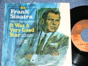 画像1: FRANK SINATRA - IT WAS A VERY GOOD YEAR / 1965 US ORIGINAL 45rpm  7"Single With PICTURE SLEEVE 