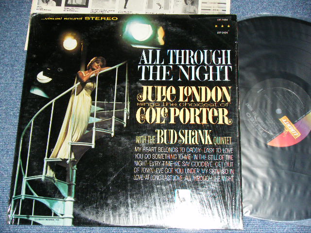 JULIE LONDON - ALL THROUGH THE NIGHT(  MINT-/Ex+++ ) / 1965 US ORIGINAL 1st PRESS LOGO Label STEREO LP 