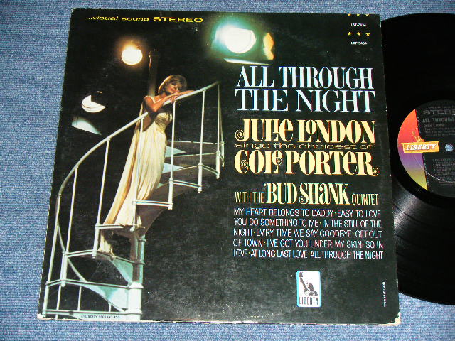 JULIE LONDON - ALL THROUGH THE NIGHT(  Ex+/Ex+ ) / 1965 US ORIGINAL 