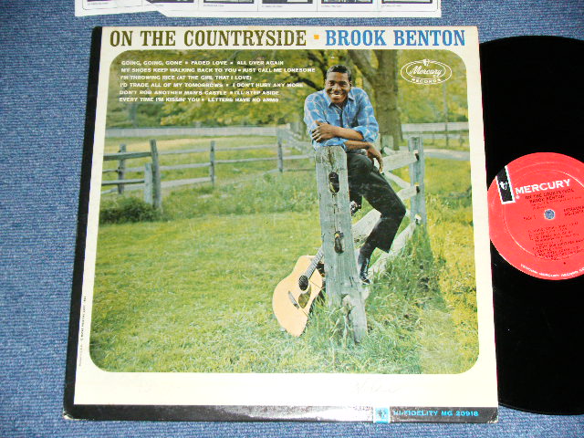 BROOK BENTON -  ON THE COUNTRYSIDE ( Ex/Ex Looks:Ex- ) / 1964  US AMERICA ORIGINAL MONO Used    LP