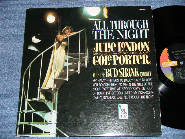 JULIE LONDON - ALL THROUGH THE NIGHT(  Ex+,Ex++/Ex+++ Looks:Ex++ ) / 1965 US ORIGINAL 