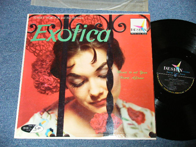 HARRY HORLICK and His ORCHESTRA - EXOTICA  ( Ex++/Ex++)   / 1957 US AMERICA ORIGINAL MONO Used   LP  