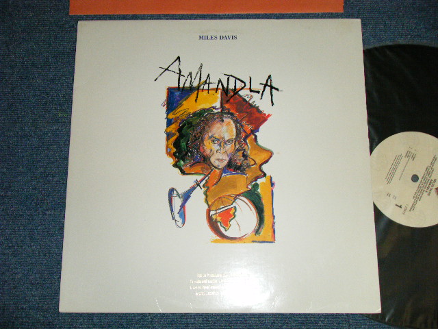 MILES DAVIS  -  AMANDLA (Ex++/MINT-) / 1989 US AMERICA ORIGINAL 