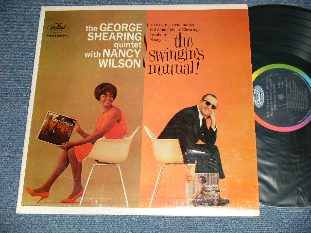 The GEORGE SHEARING Quintet with NANCY WILSON - THE SWINGIN'S MUTUAL! (MINT-/Ex+++)  / 1962 Version US AMERICA 
