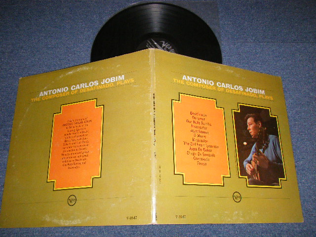 ANTONIO CARLOS JOBIM -  THE COMPOSER OF DESAFINADO,PLAYS (Ex+/Ex+++ Looks:Ex+) / 1963 US AMERICA ORIGINAL MONO Used LP 