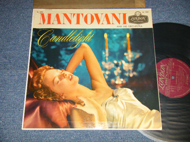 MANTOVANI - CANDLELIGHT (MINT-/MINT-) / 1956 US AMERICA ORIGINAL 1st Press 