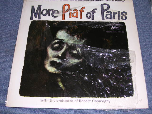 EDITH PIAF - MORE PIAF OF PARIS(Ex++/Ex+++ EDSP) / 1961 US AMERICA ORIGINAL STEREO Used  LP