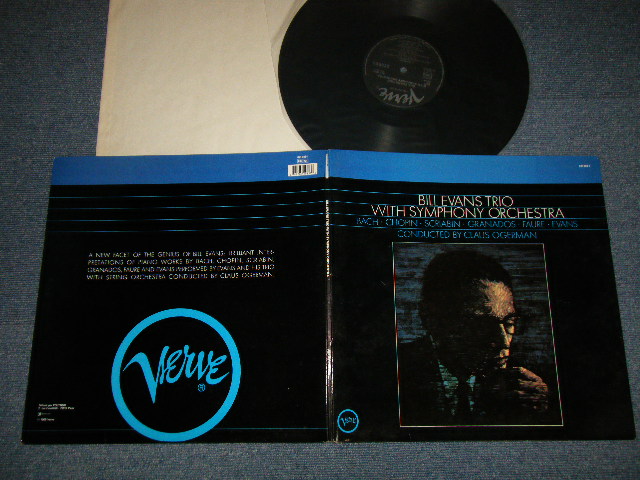 BILL EVANS TRIO - WITH SYMPHONY ORCHESTRA  (MINT-/MINT) / 1986 FRANCE FRENCH REISSUE LIMITED Used LP  