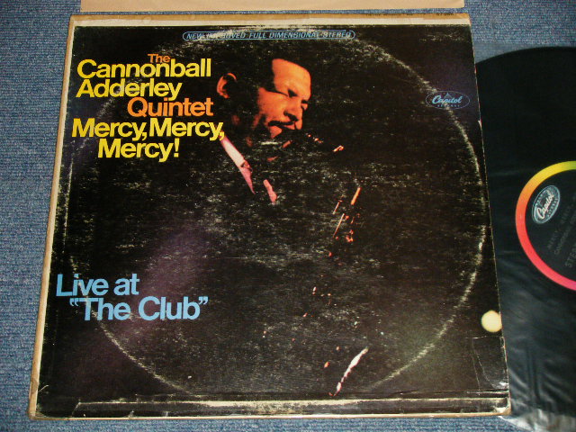 The CANNONBALL ADDERLEY QUINTET - MERCY , MERCY, MERCY! (VG/Ex++) /196 US AMERICA ORIGINAL 