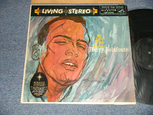 HARRY BELAFONTE - MY LORD WHAT A MORNIN' ( Ex+++, Ex++/Ex++ Looks:MINT- EDSP) / 1960 US AMERICA ORIGINAL STEREO Used LP 