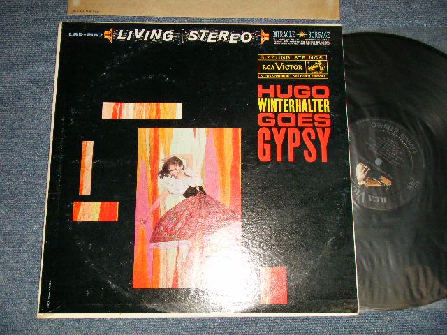 HUGO WINTERHALTER - GOES GYPSY (Ex++/MINT-) / 1960 US AMERICA ORIGINAL 1st Press 