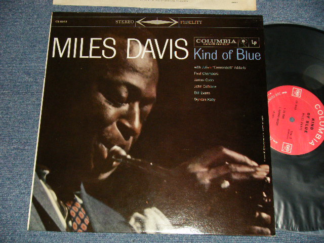 MILES DAVIS  -  KIND OF BLUE  (MINT-/Ex++ CLOUD)   / 1965 Version US AMERICA REISSUE 