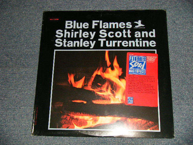 SHIRLEY SCOTT and STANLEY TURRENTINE - BLUE FLAMES ( SEALED) / 1988 US AMERICA Reissue 