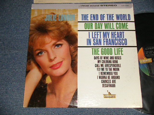 JULIE LONDON - THE END OF THE WORLD (Ex++/E Looks:Ex- EDSP)  /1963 US AMERICA ORIGINAL 1st Press 