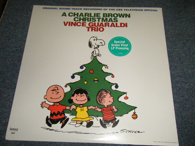 VINCE GUARALDI TRIO - A CHARLIE BROWN CHRISTMAS ( SEALED)  /2019 US AMERICA REISSUE 