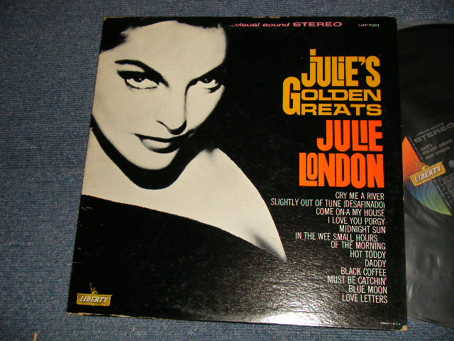JULIE LONDON - JULIE'S GOLDEN GREATS (BLACK JACKET 1st Press) (Ex++/Ex++) / 1963 US AMERICA ORIGINAL STEREO Used LP