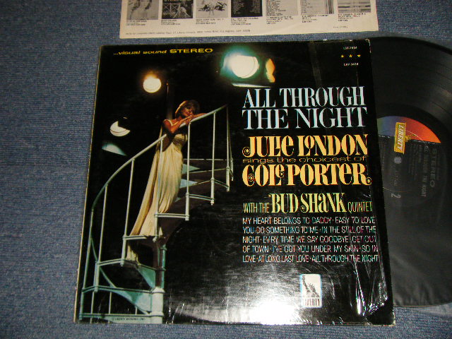 JULIE LONDON - ALL THROUGH THE NIGHT (Ex+++/MINT-) / 1965 US ORIGINAL 