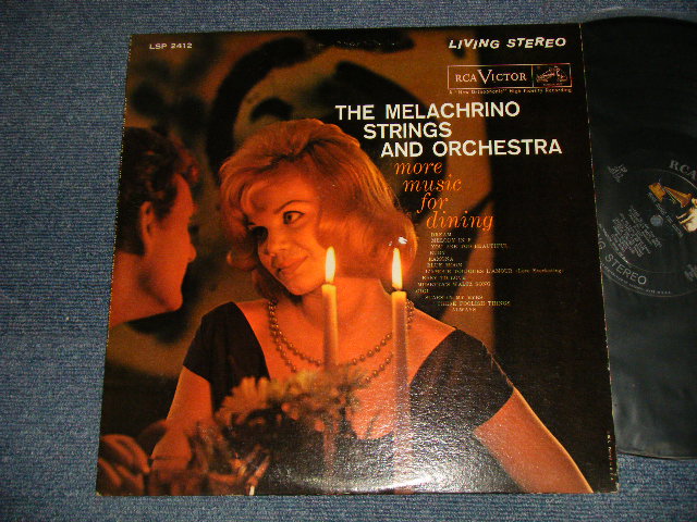 THE MELACHRINO STRINGS  and Orchestra - MORE MUSIC FOR STRING (Ex, Ex+/Ex++ A-1~3:Ex- TEAR, CRACK)  / 1962 US AMERICA ORIGINAL STEREO Used LP