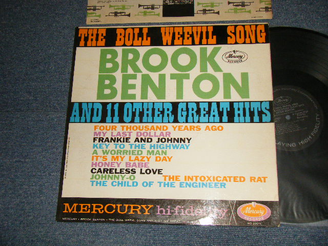 BROOK BENTON - THE BOLL WEEVIL SONG  (Ex++/Ex+++) / 1961 US AMERICA ORIGINAL 