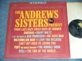 画像:  THE ANDREWS SISTERS - THE  ANDREWS SISTERS PRESENTS (Ex++/Ex+++,SWOBC) / 1963  US AMERICA ORIGINAL STEREO Used LP