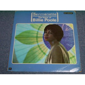 画像: BILLIE POOLE - SERMONETTE THE VOICE OF / 1962 US ORIGINAL MONO LP  