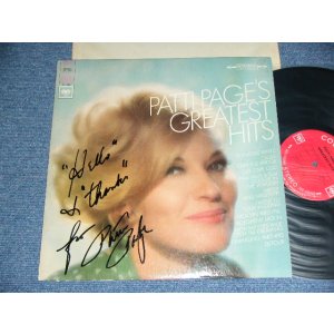 画像: PATTI PAGE -  GREATEST HITS (With AUTOGRAPHED SIGNED ???!!! ) ( Ex++/Ex+++ Looks:Ex++ ) /1966 US ORIGINAL 360 Sound Label  STEREO Used LP 