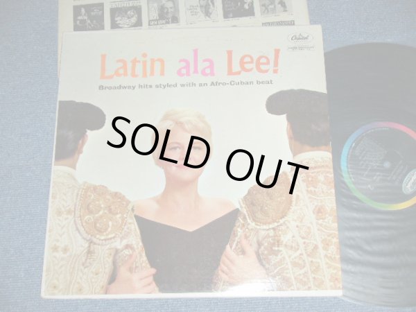 画像1: PEGGY LEE - LATIN ALA LEE! / 1962 US ORIGINAL 2nd Press BLACK With RAINBOW "CAPITOL" Logo on TOP Label  Mono Used LP 