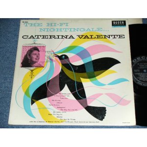 画像: CATERINA VALENTE - THE HI-FI NIGHTINGALE ... ( Ex+/Ex++ ) / 1956 US ORIGINAL 1st Press BLACK Label MONO Used LP