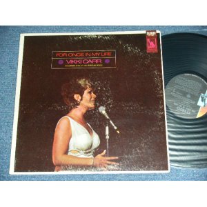 画像: VIKKI CARR - FOR ONCE IN MY LIFE ( VG+++,VG+++,Ex/Ex+++ ) / 1969 US ORIGINAL STEREO  Used LP 