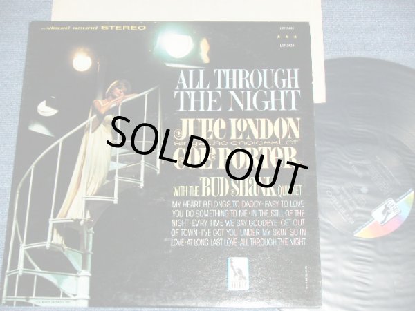 画像1: JULIE LONDON - ALL THROUGH THE NIGHT( Ex++/Ex+++ ) / 1965 US ORIGINAL 2nd Press Late 60's Label STEREO Used LP 
