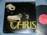 画像: CHRIS CONNOR - CHRIS / 1957 US AMERICA ORIGINAL Maroon Color and 1st Press Design Label MONO Used LP 
