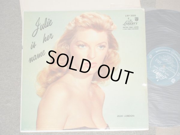 画像1: JULIE LONDON - JULIE IS HER NAME ( DEBUT ALBUM : Ex++/Ex++ Looks:Ex+++ ) / 1956 MONO 1st PRESS Turquoise Color LABEL LP Glossy Jcaket 
