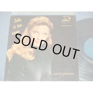 画像: JULIE LONDON - JULIE IS HER NAME VOL.2  (  Ex/Ex ) / 1958 MONO 1st PRESS Turquoise Color LABEL LP Glossy Jcaket 
