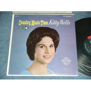 画像: KITTY WELLS - COUNTRY MUSIC TIME ( Ex+/Ex+++ ) / 1964 US AMERICA ORIGINAL STEREO  Used LP  