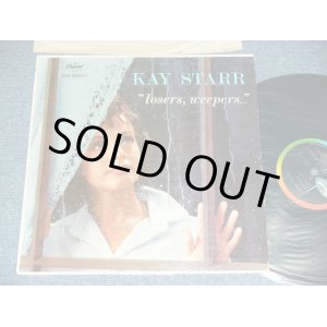 画像: KAY STARR - LOVERS, WEEPERS ( Ex+/Ex++ ) / 1960 US ORIGINAL 1st Press "Capitol" Logo on LEFT Side Label  LABEL MONO Used LP