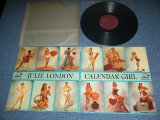 画像: JULIE LONDON - CALENDAR GIRL ( Ex++/Ex+++ ) / 1956 US ORIGINAL MONO MARLOON  LABEL Used LP